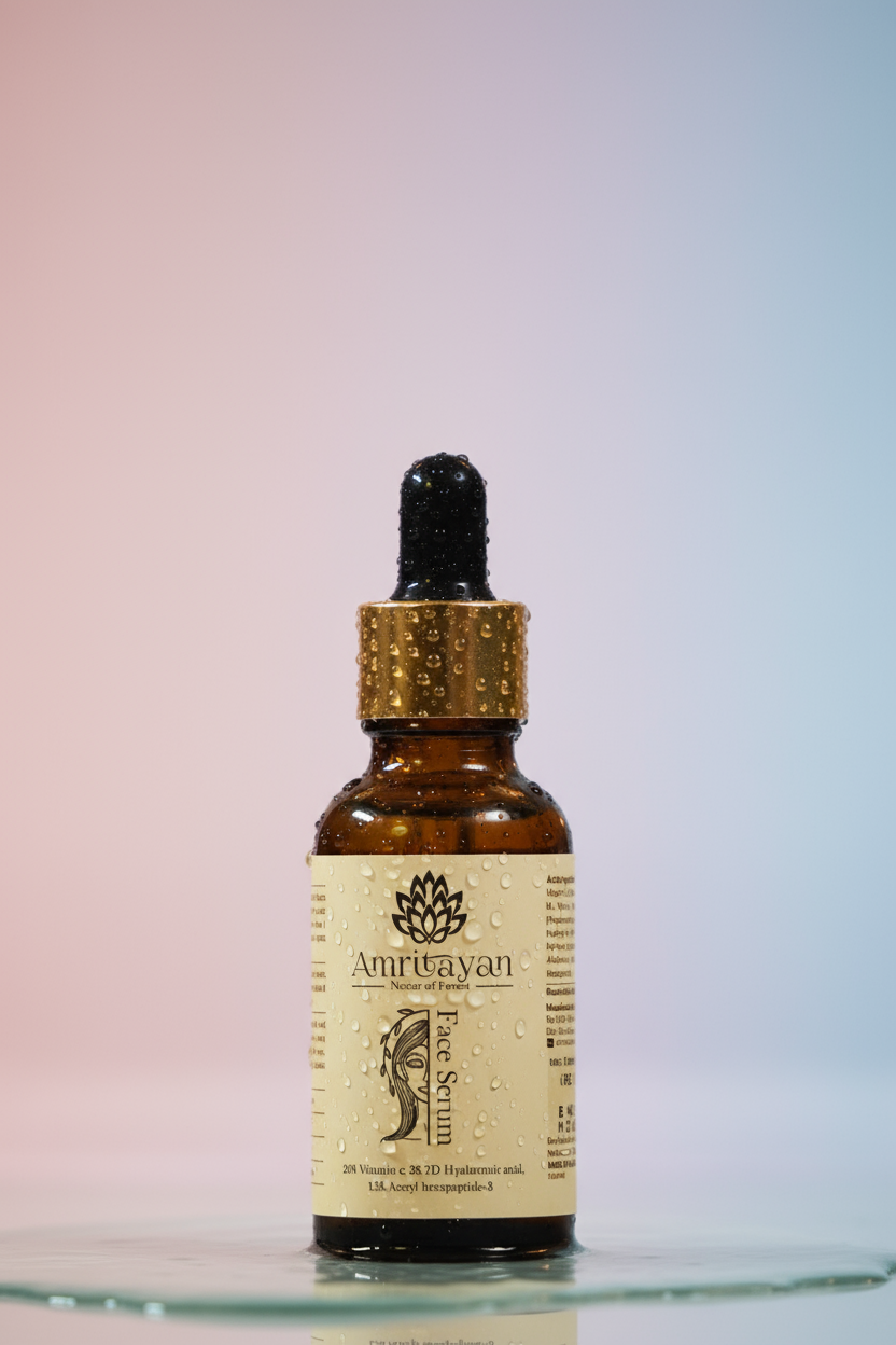 Brightening and anti-aging face serum