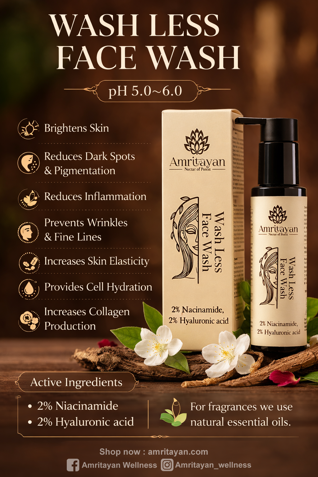 Wash less Face Wash