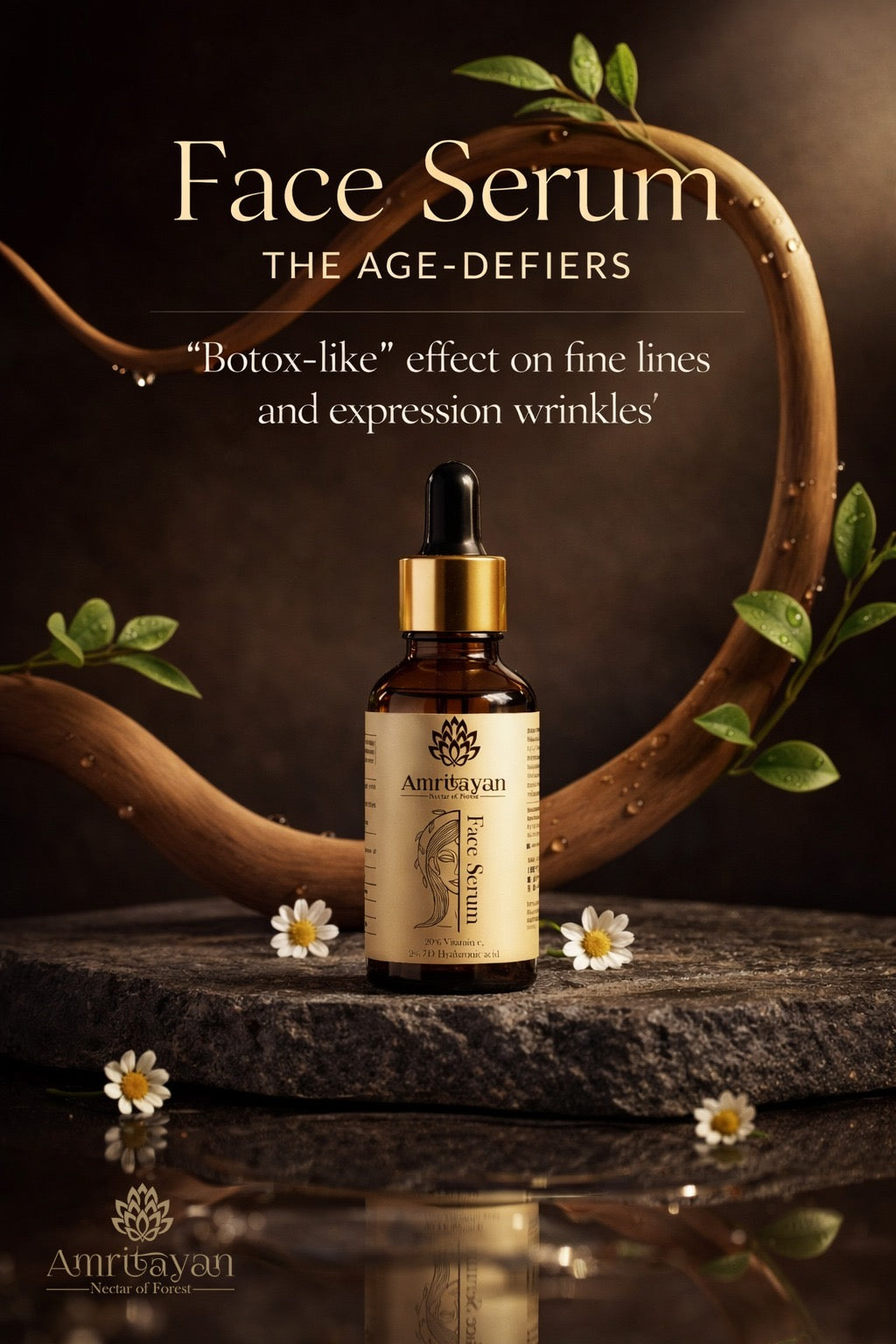 Brightening and anti-aging face serum