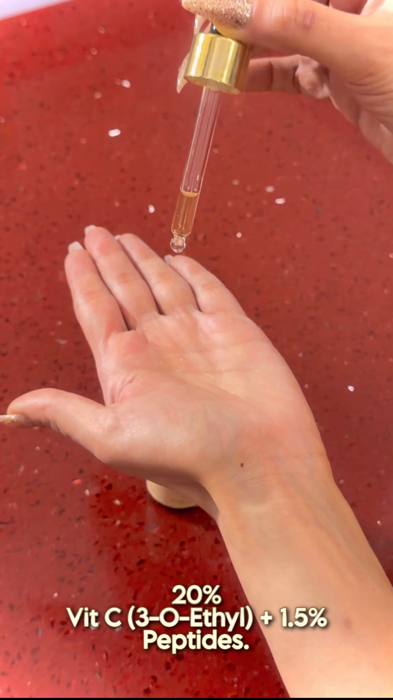 Brightening and anti-aging face serum