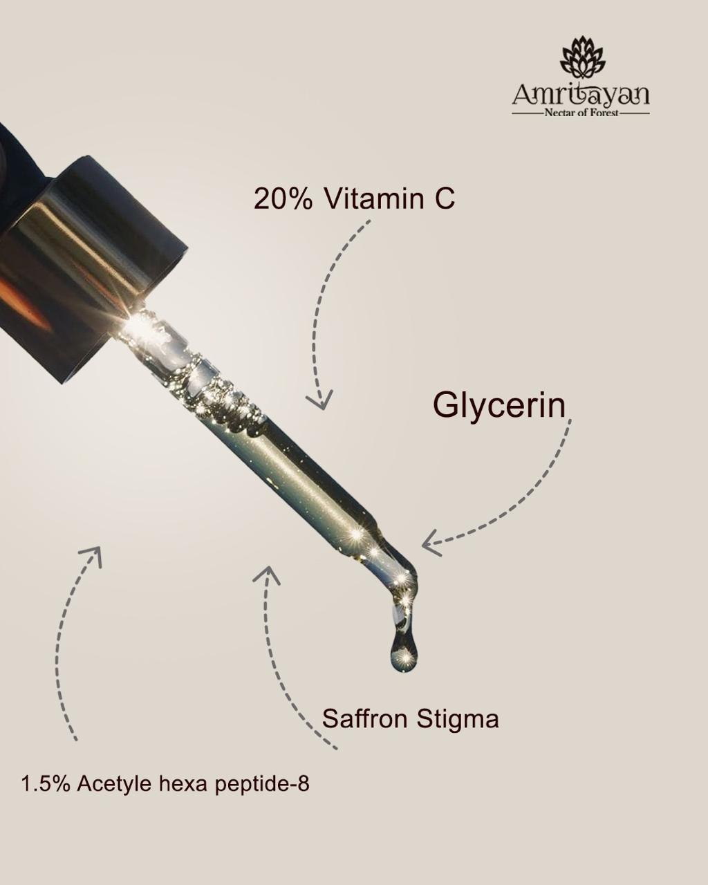 Brightening and anti-aging face serum – Amritayan